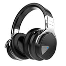 COWIN E7 Wireless Bluetooth Headphones E7-BLK Black Like New