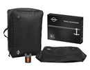 AYOVOCH TRAVEL VACUUM BAGS WITH WIRELESS PUMP 70L, 2PC + PUMP - BLACK - Like New