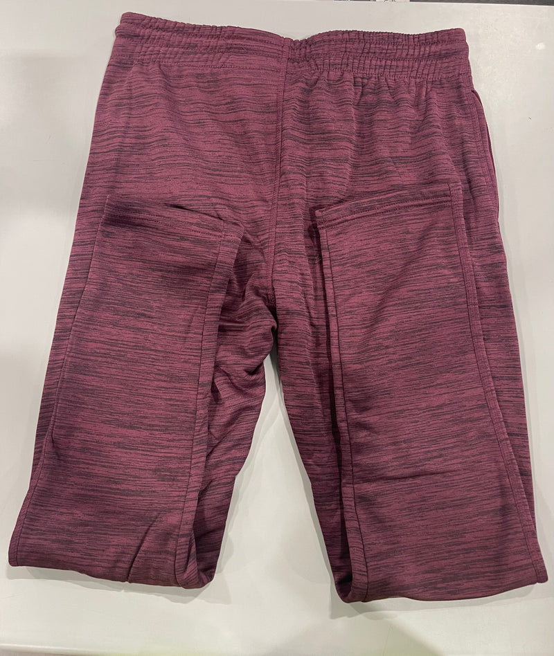 LOGAN AND MARTIN SPORT NYC SPORT JOGGER SWEATPANTS - SIZE: MEN L - WINE HEATHER - Like New