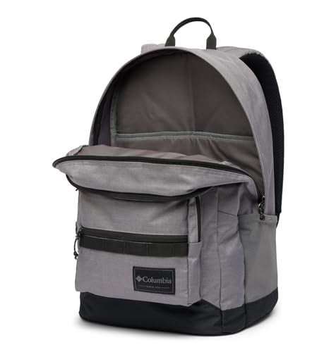 COLUMBIA UNISEX ZIGZAG II 30L BACKPACK, CITY GRAY HEATHER/BLACK, ONE SIZE - GRAY - Brand New