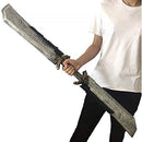 damdos Cosplay Thanos Sword 42.5" Double Edged Sword PU Foam Birthday Gifts - Like New