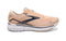 BROOKS WOMEN'S GHOST 15 NEUTRAL RUNNING SHOE APRICOT ESTATE/BLUE/WHITE SIZE 8.5 - Like New