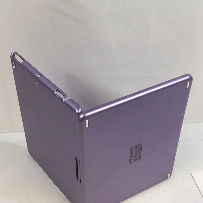 BABG FCM-02 PURPLE TOUCHPAD BACKLIT WIRELESS IPAD KEYBOARD CASE - PURPLE Like New