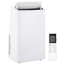 GARVEEHOME 14000 BTU PORTABLE AIR CONDITIONERS, 3 IN-1 FREE STANDING - WHITE - Like New