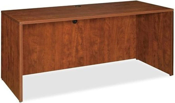 Lorell Essentials Credenza Shell 66"x24"x29-1/2" Cherry Laminate LLR69413 - Like New