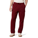 AMAZON ESSENTIALS MEN'S CARGO FLEECE OPEN BOTTOM SIZE L - DARK RED - Brand New