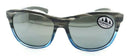 COSTA DEL MAR VELA OCEARCH SHINY COASTAL FADE/GRAY SILVER MIRROR 580G, 56MM LENS - Like New