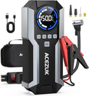 ACEZUK JUMP STARTER AIR COMPRESSOR 8000A 150PSI JUMP START PACK M05 - BLACK - Like New
