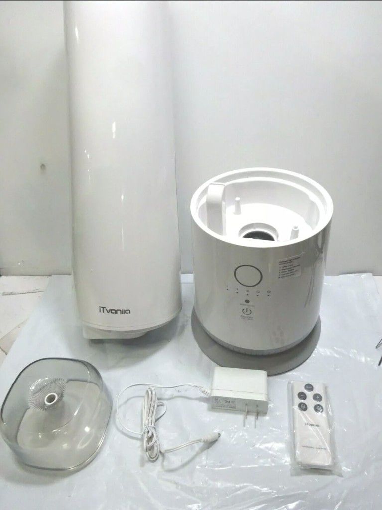 iTvanila Ultrasonic Humidifier HU-S2 - White Like New