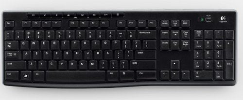 LOGITECH LOGITECH K270 KEYBOARD - BLACK - Like New