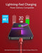 ANKER NEW NYLON USB-C TO LIGHTNING CHARGING CORD 6FT MFI A8622 - RED - Like New