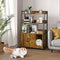 EASYCOM LARGE HIDDEN LITTER BOX FURNITURE WITH SHELF STORAGE DXMW01 - BROWN - Like New