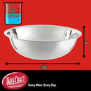 TableCraft 830 Stainless Steel Mixing Bowl 20 Qt Lightweight and Durable Silver - Brand New
