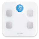 WEIGHT GURUS BLUETOOTH BODY COMPOSITION SCALE 8 PROFILES - WHITE - Like New