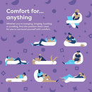 Moonlight Slumber Comfort-U Deluxe Pillow, Poly/Cotton Cover Never Clumps - Brand New