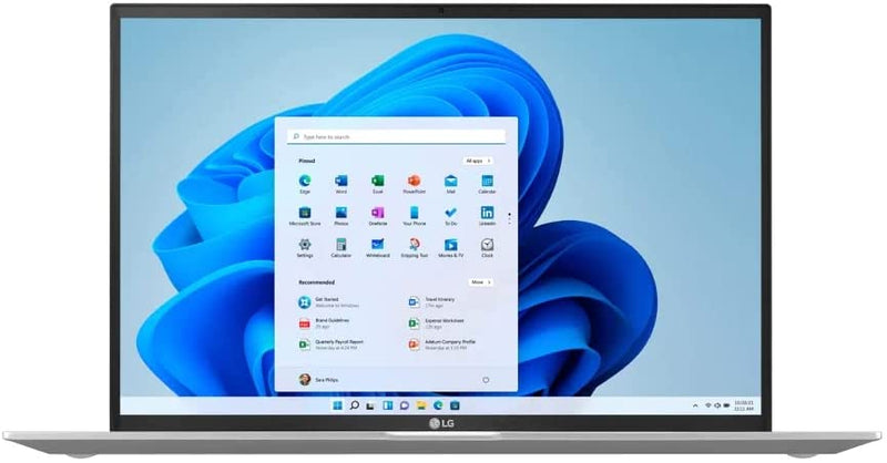 LG Gram 17 2560x1600 i7-1195G7 32GB 1TB SSD FPR SILVER - 17Z95P-K.ADE9U1 - Like New