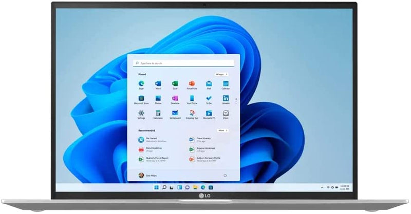 LG Gram 17 2560x1600 i7-1195G7 32GB 1TB SSD FPR SILVER - 17Z95P-K.ADE9U1 Like New