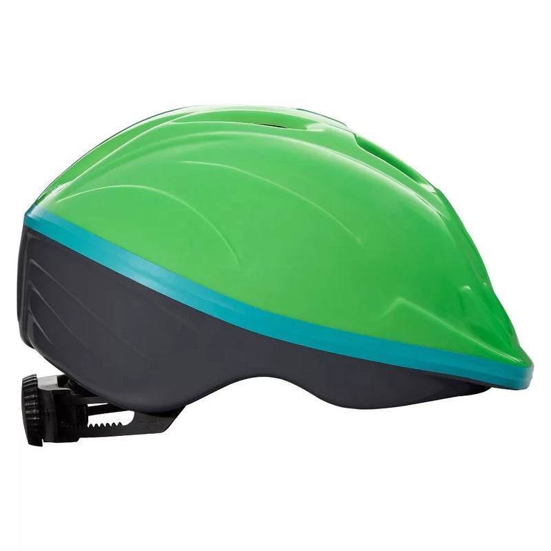 SCHWINN CLASSIC TWO TONE CYCLING TODDLER BIKE HELMET - GREEN/GRAY - Brand New