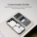 ORBITKEY NEST V2 PORTABLE DESK ORGANIZER WIRELESS CHARGER WNS2-BLK-104 - BLACK - Brand New