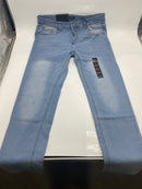 BLU ROCK MEN’S DENIM STRETCH SLIM FIT FLEX JEANS - SIZE: 36X31 - LIGHT BLUE - Brand New