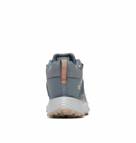 COLUMBIA MEN'S FACET 75 MID OUTDRY SHOE GRAPHITE/CANVAS TAN SIZE 10.5 - Like New