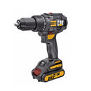 CATERPILLAR 18V 1 FOR 1/2" CORDLESS DRILL DRIVER 2 BATTERY DX11-BLK/YEL - BLACK - Like New
