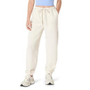 AMAZON ESSENTIALS WOMEN'S ATHLETIC HIGH RISE LOOSE FIT PANT LIGHT BEIGE S - Like New