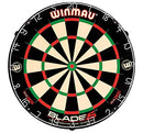 WINMAU Blade 5 Dual Core Professional Bristle Dartboard - Green - Like New