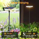 AINOSTONE Outdoor Solar Pathway Lights 31" Tall 34LM 4 Pack - Bright Warmlight - Like New