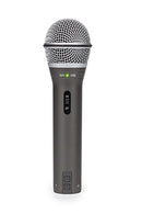SAMSON TECHNOLOGIES Q2U USB/XLR DYNAMIC MICROPHONE PACK - SILVER/Gray - Like New