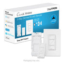LUTRON 3-WAY SMART DIMMER SWITCH KIT 1798463 - WHITE - Brand New