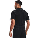UNDER ARMOUR MEN'S TECH GOLF POLO - BLACK/GRAPHITE/GRAPHITE - SIZE XL - Brand New