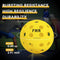 FEEL MY RHYTHM X40 OUTDOOR PICKLEBALL BALLS, 12-COUNT - YELLOW - Like New