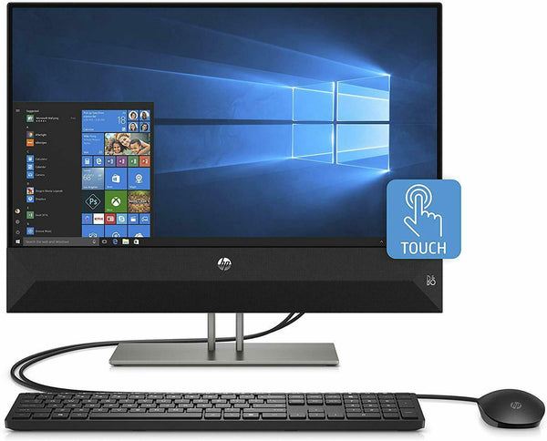 HP ALL-IN-ONE 23.8"FHD I5-9400T 12GB 1TB HDD + 128GB SSD 24-F0167C - BLACK Like New