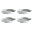 Matri Round Plastic Planting Saucer (White, 14 Inch) - Brand New