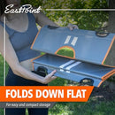 EASTPOINT 2’X3’ ULTRA-PORTABLE CORNHOLE SET WITH 8 BEAN BAGS - ORANGE/BLACK - Like New
