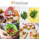 WAXWRAP WAXED COTTON FOOD ROLL 15" X 47" - MULTICOLOR - Like New