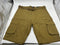 BLU ROCK BLUE ROCK GALAXY RUGGED TRAIL MEN CARGO SHORTS - SIZE: 42 - DARK KHAKI - Brand New