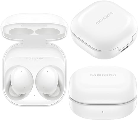 SAMSUNG Galaxy Buds2 True Wireless Noise Cancelling SM-R177NZWALTA - White Like New