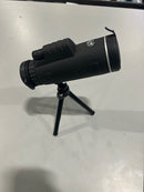 ULIKEATM MONOCULAR TELESCOPE,12X50 WITH TRIPOD - BLACK - Like New