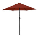 ASTELLA 9-FEET STEEL PUSH-BUTTON TILT MARKET PATIO UMBRELLA - - Scratch & Dent