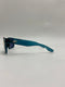 COSTA DEL MAR WOMENS PALMAS RECTANGULAR SUNGLASSES TEAL/GREY SILVER MIRRORED - Like New