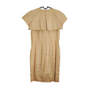 GUCCI DENIM DRESS - SIZE: WOMEN 42 - BEIGE - Like New