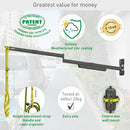 Balkan Barqan 63" Wall Mount Retractor Arm Protective Cable WP-YA-25-13 - Like New