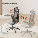 MOTOSTUHL C6 ERGONOMIC OFFICE CHAIR - GRAY - Like New