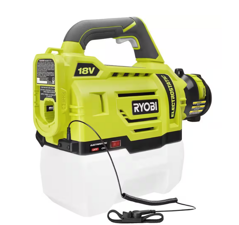 RYOBI ONE+ 18V Cordless Electrostatic 0.5 Gal. Sprayer (Tool Only) P2809BTL Like New