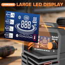 Rotvik 200Amp Stick Welder Large LED Display 110V/220V Dual Voltage - Orange - Like New