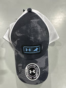 UNDER ARMOUR TRUCKER HAT MENS/HOMMES/HOMBERS - WHITE/GRAY/BLUE - ONE SIZE - Brand New