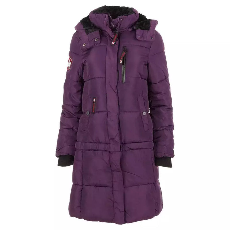 CANADA WEATHER GEAR WOMEN'S LONG PUFFER - SIZE: WOMEN S - BLACKBERRY WINE - Brand New