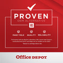 OFFICE DEPOT BLACK EXTRA-HIGH YIELD TONER CARTRIDGE REPLACEMENT - BLACK - Brand New